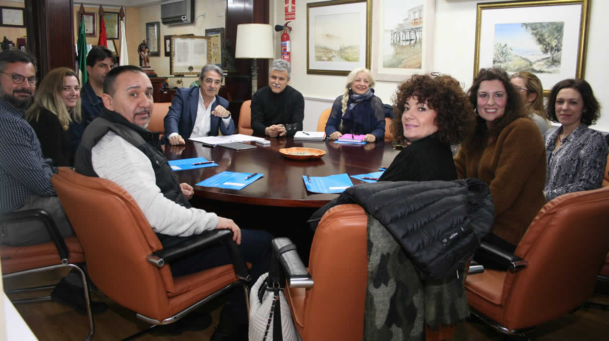 Reunión en el Colegio de Enfermería de Cádiz